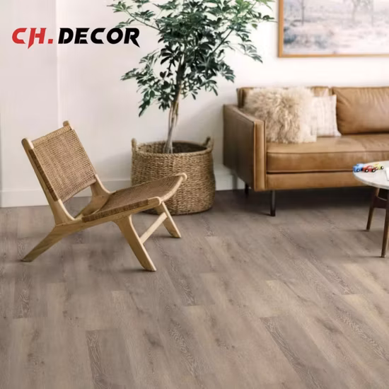 Easy Click Waterproof and Fireproof Floor PVC/WPC/Lvp/Lvt/Espc/Spc Flooring Laminate Flooring