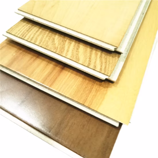 Plástico resistente al fuego e impermeable Rvp PVC Lvt Vinyl Click Floor